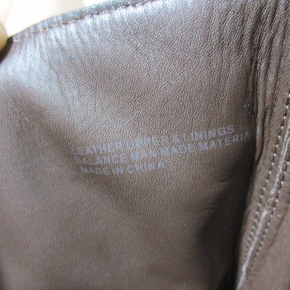 JOSEF SEIBEL Leather Booties Ankle Boots Shoes Buckle Stud CHARCOAL Boho Hipster - Picture 9 of 9